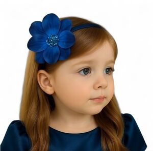 NWT Sequin Flower Headband